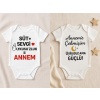 Organik %100 Pamuk Bebek Body Badi Zıbın ZBN527