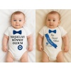 Organik %100 Pamuk Bebek Body Badi Zıbın ZBN524