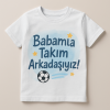 Çocuk Baskılı Bisiklet Yaka Kısa Kollu Tişört TSH0013