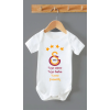 Organik %100 Pamuk %50 Anne %50 Baba Sarı Kırmzı Bebek Body Badi Çıtçıtlı Zıbın