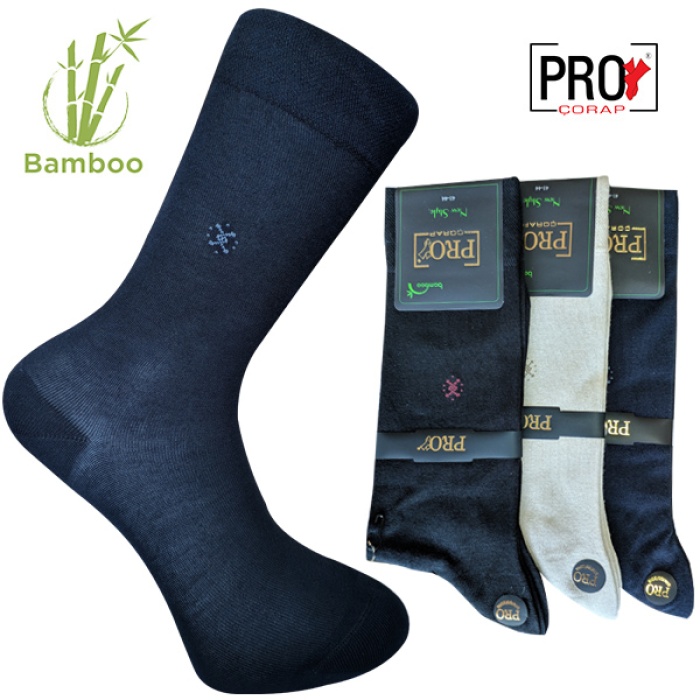 Kampçılık 17135-2 Gori Bambu Erkek Çorabı
