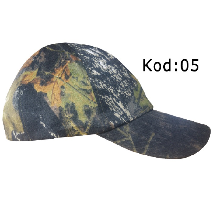 Kampçılık HS-11141 Desenli Şapka Kod:05