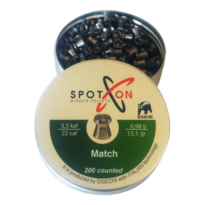 Kampçılık Spoton Match Havalı Saçma 5.5 mm (200lü)