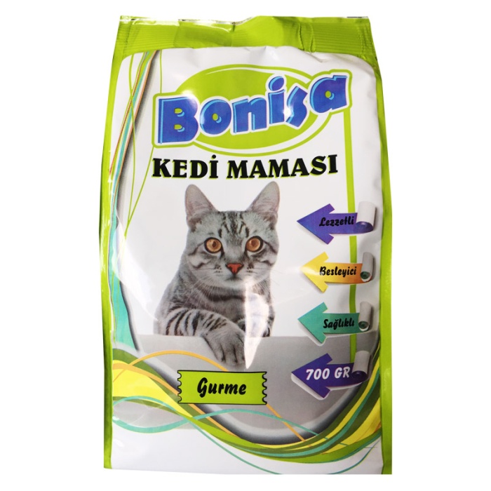 Kampçılık Bonisa Gurme Kedi Maması 700 Gr