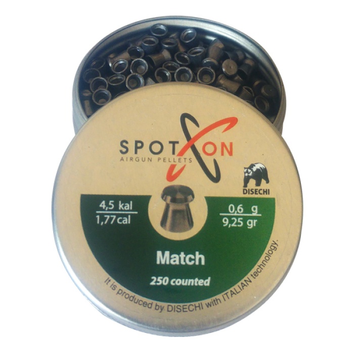 Kampçılık Spoton Match Havalı Saçma 4.5 mm (250li)