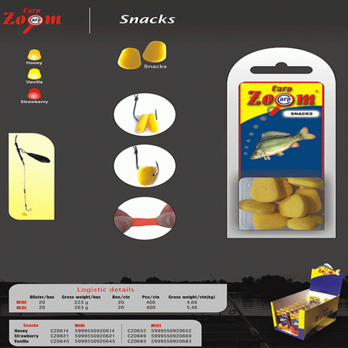 Kampçılık CZ 0621 Snacks Mini, Çilek