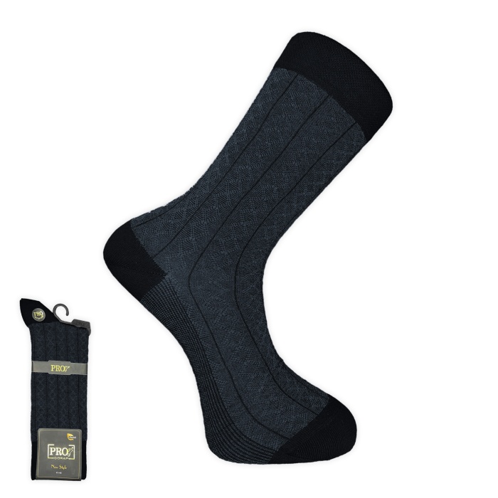 Kampçılık Pro Çorap Rambutan Modal Erkek Çorabı Siyah (18132-R1)
