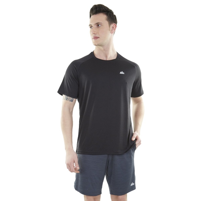 Kampçılık Alpinist Mission Ultra Dry Erkek T-Shirt Siyah (600614)