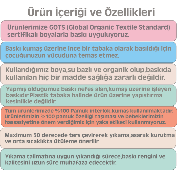 Organik %100 Pamuk Dayım da Dayım Bebek Body Çıtçıtlı Badi Zıbın Tulum ZBN034