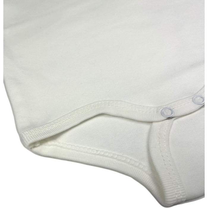 Organik %100 Pamuk %50 Anne %50 Baba Sarı Lacivert Bebek Body Badi Çıtçıtlı Zıbın ZBN129
