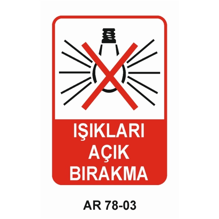 İŞ GÜVENLİĞİ UYARI LEVHASI 2 ADET 21X29CM