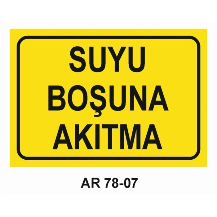 İŞ GÜVENLİĞİ UYARI LEVHASI 2 ADET 21X29CM