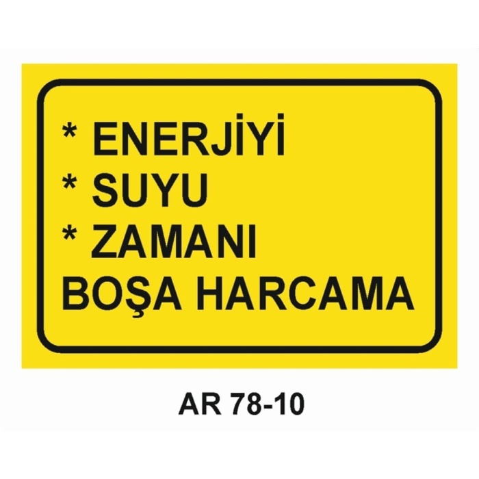 İŞ GÜVENLİĞİ UYARI LEVHASI 2 ADET 21X29CM