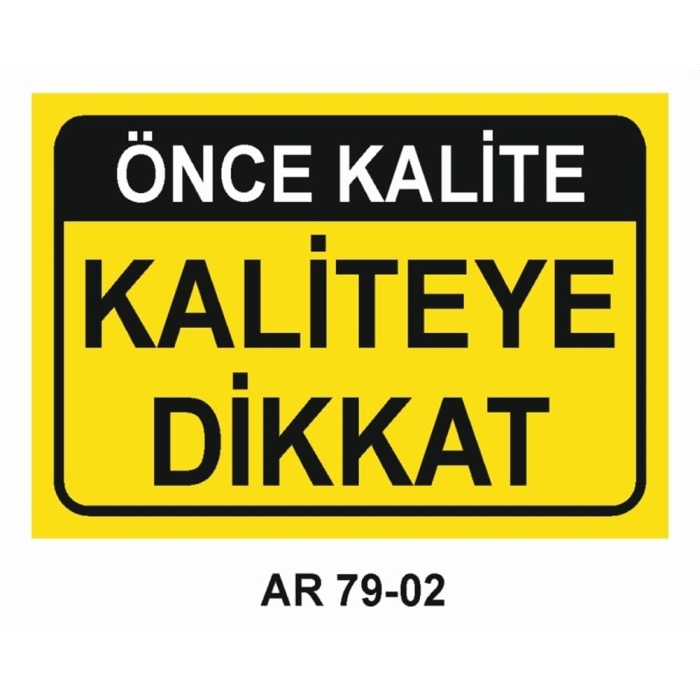İŞ GÜVENLİĞİ UYARI LEVHASI 2 ADET 21X29CM