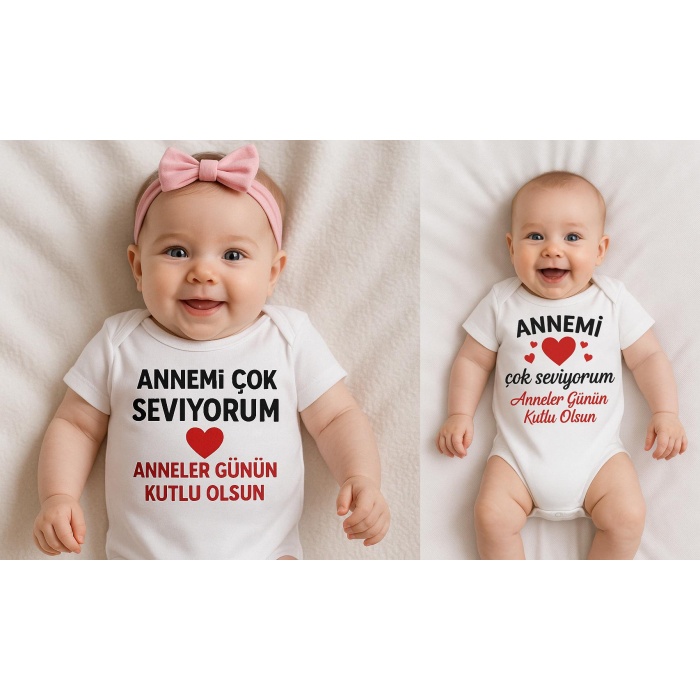 Organik %100 Pamuk Bebek Body Badi Zıbın ZBN523