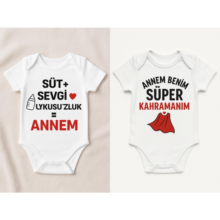 Organik %100 Pamuk Bebek Body Badi Zıbın ZBN524