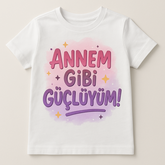 Çocuk Baskılı Bisiklet Yaka Kısa Kollu Tişört TSH0004