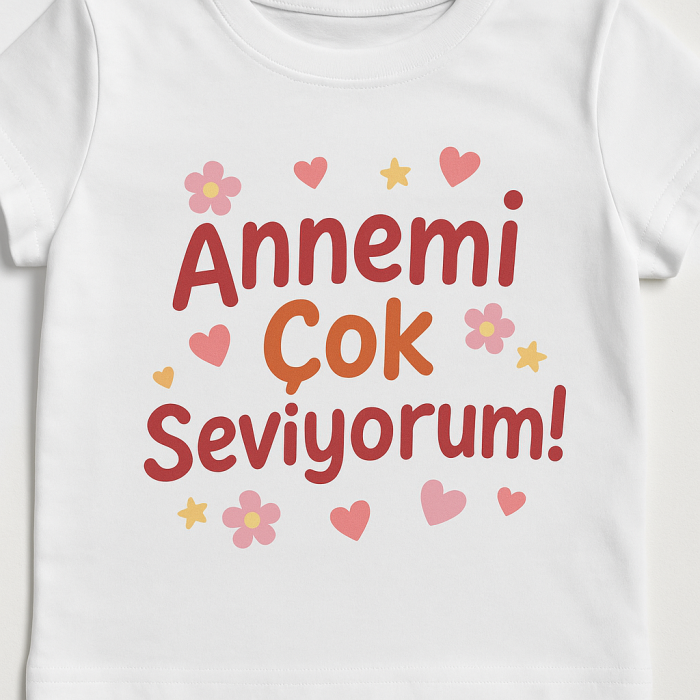 Çocuk Baskılı Bisiklet Yaka Kısa Kollu Tişört TSH0066