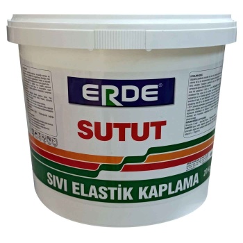 ERDE SUTUT Sıvı Elastik Kaplama Su Kesici 3Kg Beyaz-Su kaçaklarına kesin çözüm-Uzun ömürlü