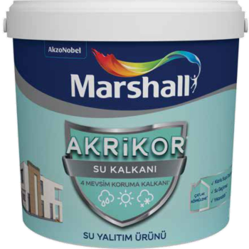 Marshall Akrikor Su Kalkanı Su Kesici Sutut 3 Kg BEYAZ-Su Kaçaklarınık engeller-Kullanımı Kolay