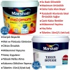 MARSHALL MAXIMUM İç Duvar Boyası 20KG-Tavan Boyası 10KG-Rutubetli Alanlar için İdeal-Rulo HEDİYE