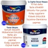 MARSHALL SİL-PAK 15LT=20KG-10 Kat Daha Fazla Silinebilir-Leke Tutmaz+Tavan Boyası 10.5LT=20KG