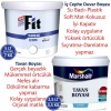 MARSHALL Fit Plastik Su Bazlı İç Cephe Duvar Boyası 5LT=7KG+MARSHALL Tavan Boyası 2.1LT=3.5KG