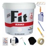 MARSHALL Fit Silikonlu İç Cephe Duvar Boyası 5LT=7KG-Kokusuz-Kolay Uygulanr-9 Parça Boyacı Seti