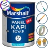 MARSHALL PANEL-AMERİKAN KAPI BOYASI 2.5LT-Kapılarınızın Doğal Görüntüsünü Bozmaz-Mükemmel Sonuç+Set