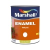 MARSHALL ENAMEL(DEKORATİF) PARLAK YAĞLI BOYA HAVAİ MAVİ 0.75LT=1KG-Ahşap Metal Beton Plastik İçin
