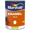 MARSHALL ENAMEL(DEKORATİF) PARLAK YAĞLI BOYA-2,5LT=3,5Kg-Ahşap Metal Plastik Boyanabilir