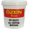 Su Bazlı Plastik İç Cephe Duvar Boyası 1KG-Siyah-Bayrak Kırmızı-Lacivert-Kolay Uygulanır-Dekoratif