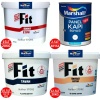 MARSHALL Fit Silikonlu İç Cephe 20KG+Tavan Boyası 17.5KG+İç CepheAstarı 20KG+Panel Kapı Boyası 2.5LT