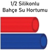 Silikonlu Bahçe Hortumu-Kırılmaz-Kolay Katlanır-Dayanıklı-Tüm Musluklara Uyumlu-Yumuşak-Metre Fiyatı