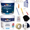 MARSHALL SİLİKONLU MAT Silinebilir İç Cephe Boyası 5LT/7.5KG+Tavan Boyası 2.1LT/3.5KG+Boyama Seti