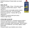 SİBAX Çok Amaçlı Bakım Spreyi 200ml SB4000 4 ADET-Temizler-Yağlar-Korur-Gıcrtıları keser-Pası çözer