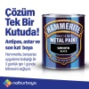 HAMMERİTE Pürüzsüz Koyu Kahverengi 0.75 LT-Astara Antipasa gerek kalmaz-6 Yıla varan dayanım
