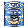 HAMMERİTE Direk Pas Üstüne Metal Boyası 0.75LT Pürüzsüz Siyah-Astara Antipasa gerek kalmaz