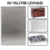 Isı kes Isı Yalıtım Levhası 72cmx85cm-3 Adet-Soba-petek-fırın arkasına-Sıcaklık geçişini engeller