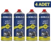 SİBAX Çok Amaçlı Bakım Spreyi 400ml SB4000 4 ADET-Temizler-Yağlar-Korur-Gıcrtıları keser-Pası çözer