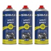 SİBAX Çok Amaçlı Bakım Spreyi 200ml SB4000 3 ADET-Temizler-Yağlar-Korur-Gıcrtıları keser-Pası çözer