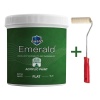 QUARD EMERALD-Saf Akrilik Her yüzeye kolaylıkla uygulanabilen dönüşüm boyası Beyaz 0.5LT-Rulo Hediye