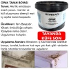 SİMSAN Opak Küf-Mantar-Yosun oluşumuna dirençli tavan boyası beyaz 3.5kg-Son kat-Banyo Tavanlarına