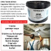 SİMSAN Opak Küf-Mantar-Yosun oluşumuna dirençli tavan boyası beyaz 1kg-Son kat-Banyo Tavanlarına