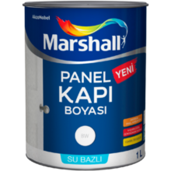 MARSHALL SİLİKONLU MAT Silinebilir İç Cephe Boyası 23KG+Tavan Boyası 10KG+Panel Kapı Boyası 2.5LT