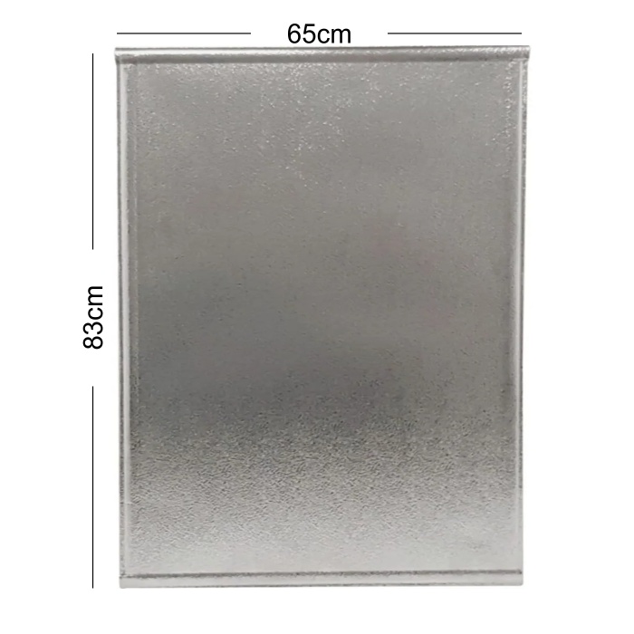 Isı kes Isı Yalıtım Levhası 65cmx83cm-Soba-petek-fırın arkasına-Sıcaklığın geçişini engeller