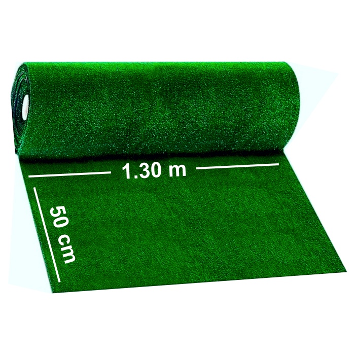 Yapay Çim Halı 50cmx130cm-Kolay temizlenir-Bahçe Teras Balkon iç Mekan Dekorasyonu için uygundur