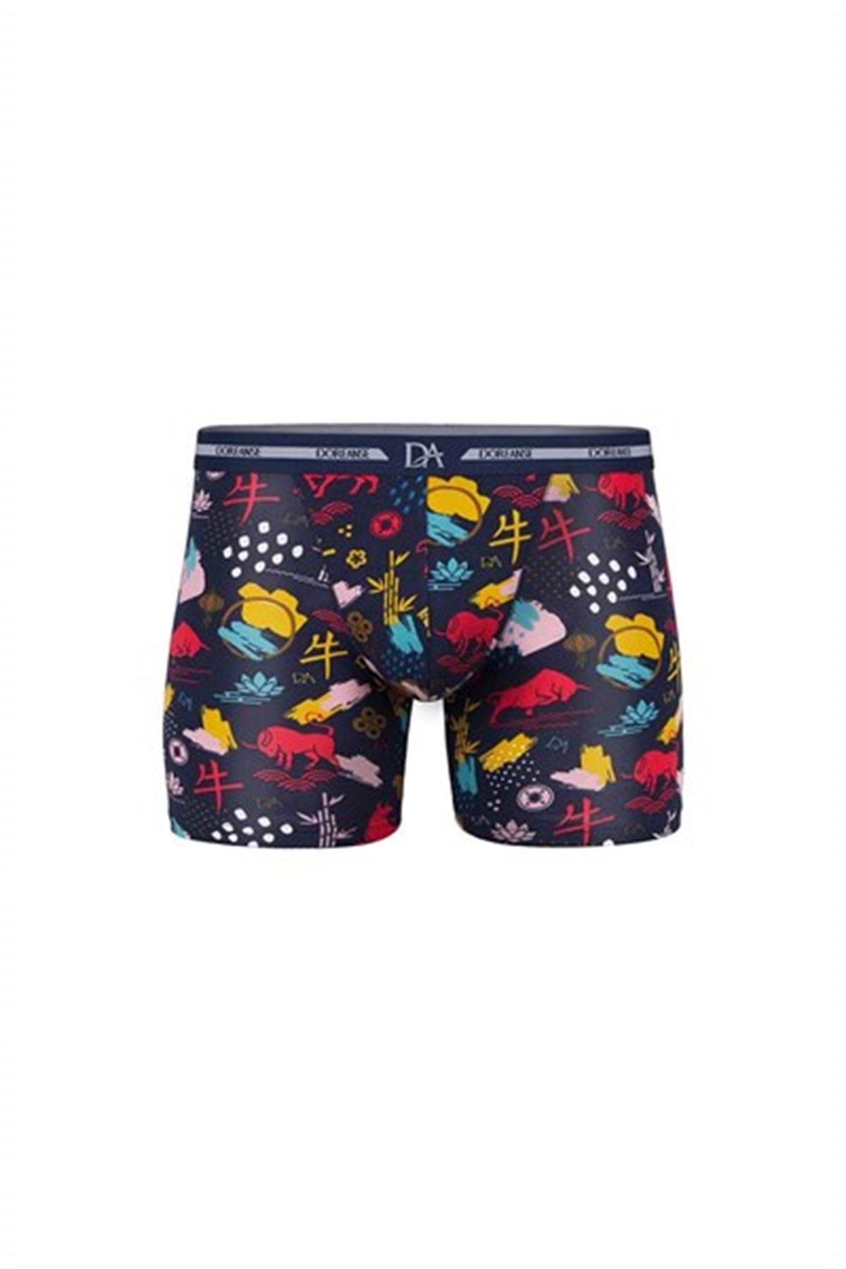 Baskılı Normal Paça Boxer 1849