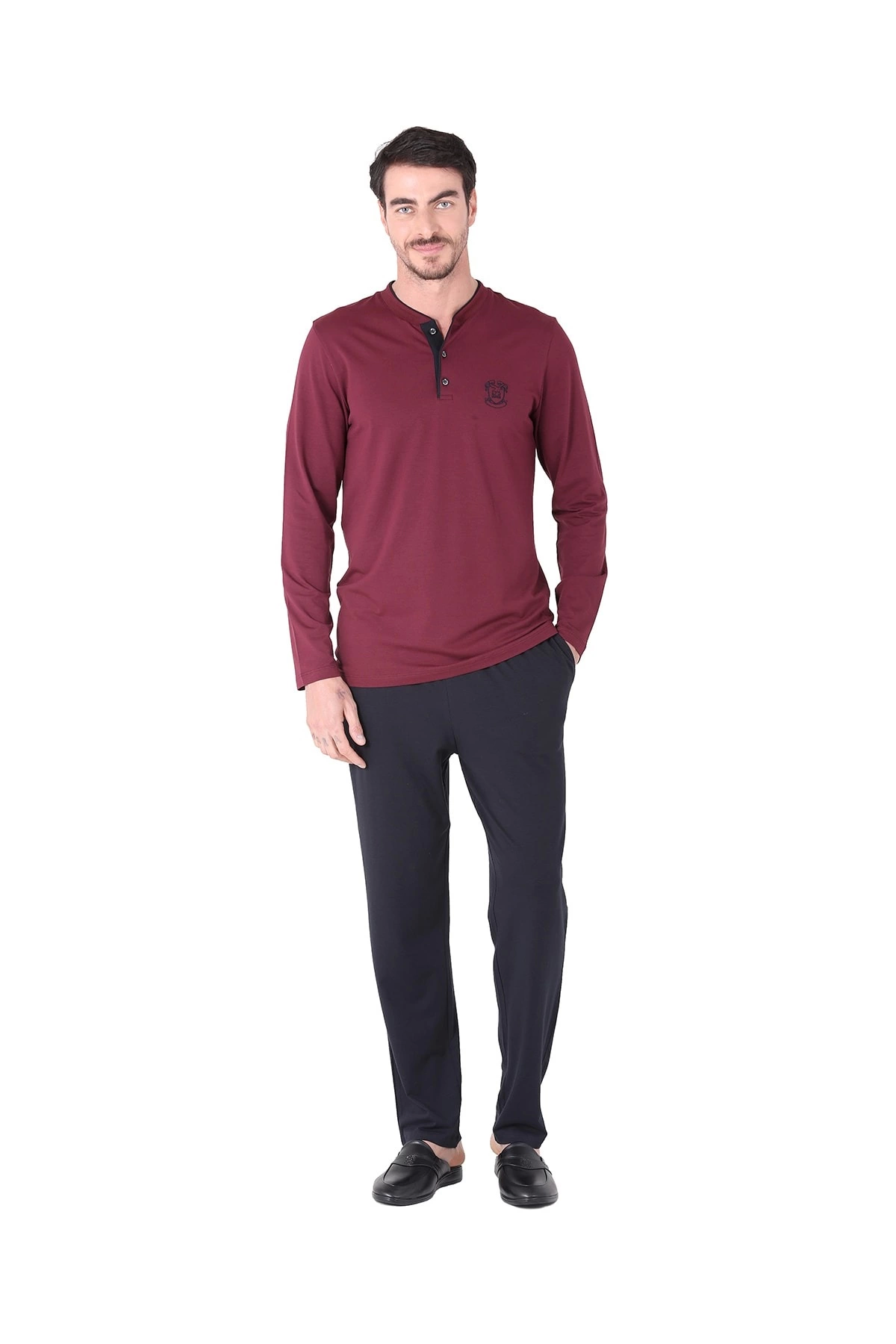 221001 Uzun Kol Pijama Takımı