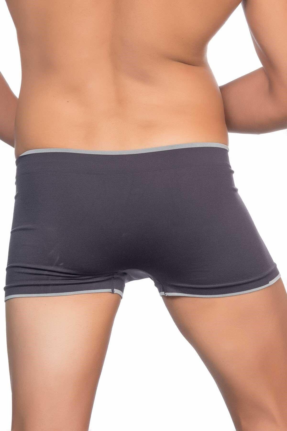 Antrasit Mı 2101 Soft Erkek Boxer